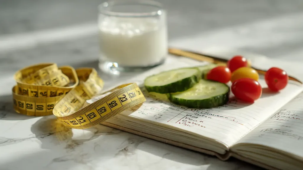 kefir weight loss results tracking measurements